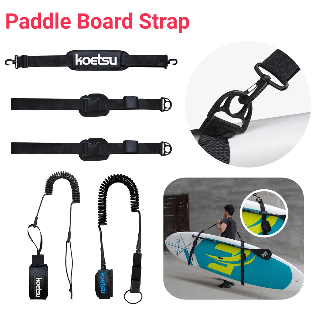 Surfboard Leash - Tracolla Regolabile per Tavola da Surf,