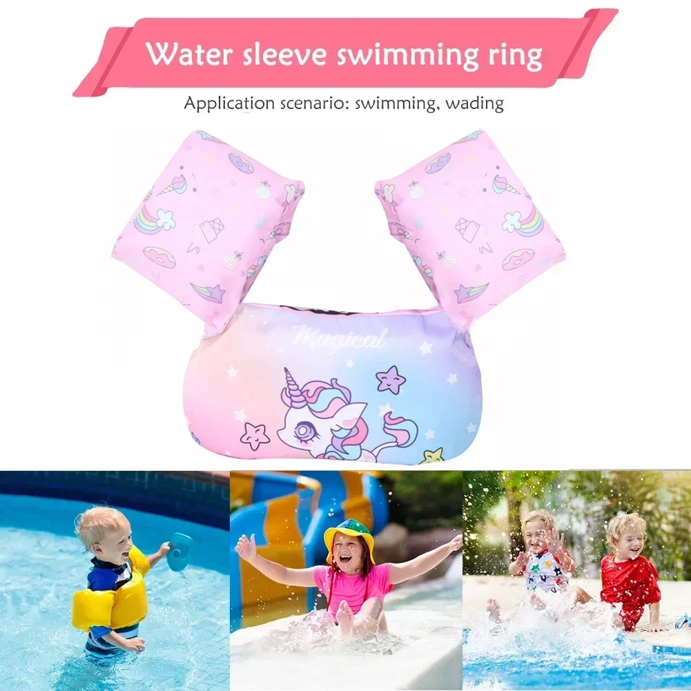 Life Jacket - Bambino Swim Circle Cartoon Manica del