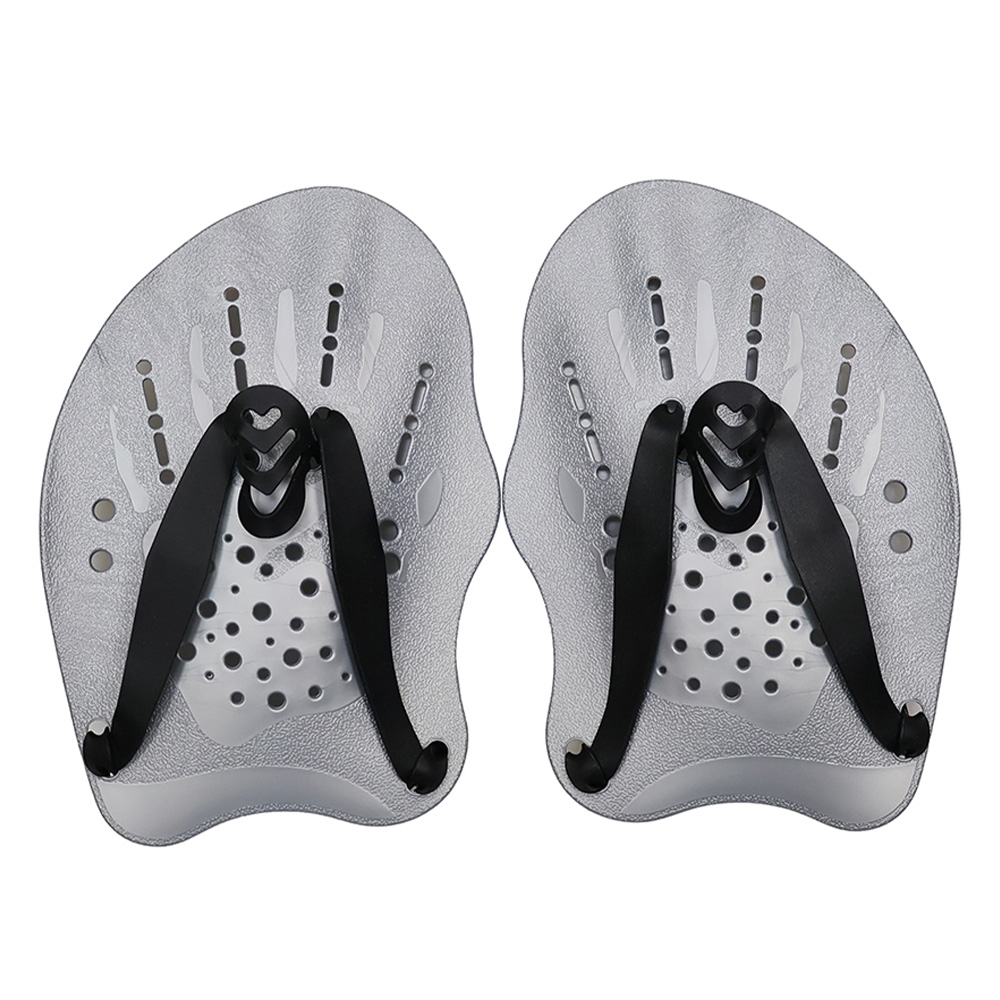 Flippers Swimming - Guanti a pinna regolabili per nuoto
