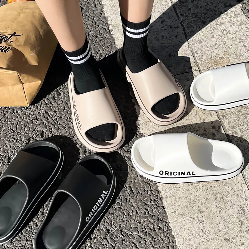 Water Shoes - Ciabatte Estive per Coppie, Monocolore con
