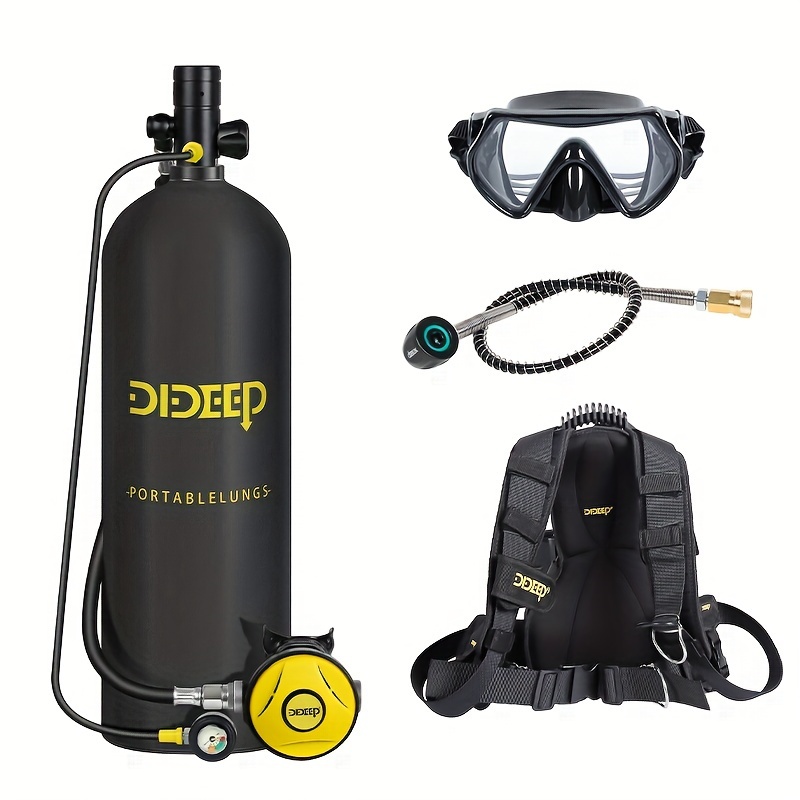 Snorkel Set - DIDEEP Set Bombola Subacquea Mini da
