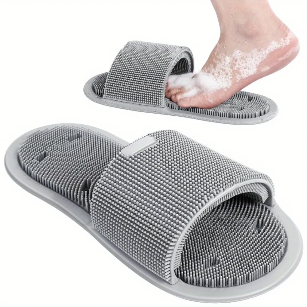 Flippers Swimming - Spazzola Esfoliante in Silicone per Piedi,