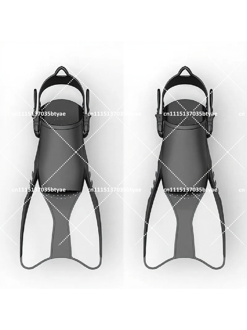 Snorkeling Gear - Pinne Professionali Regolabili con Lacci per