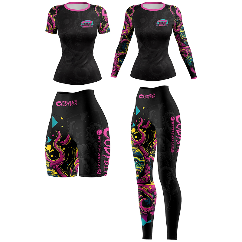 Rash Guard - Set 4 Pezzi Rash Guard da