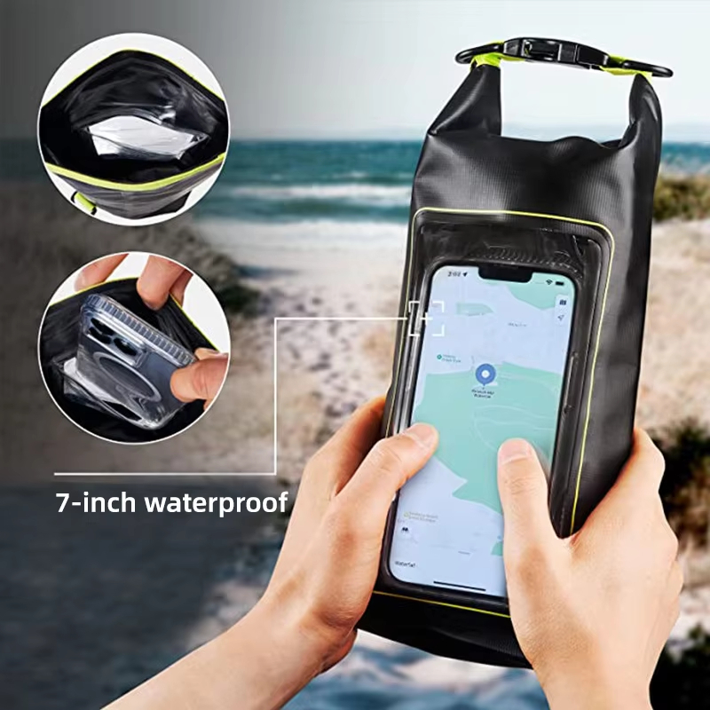 Dry Bag Waterproof - Borsa Impermeabile in PVC da 2L,