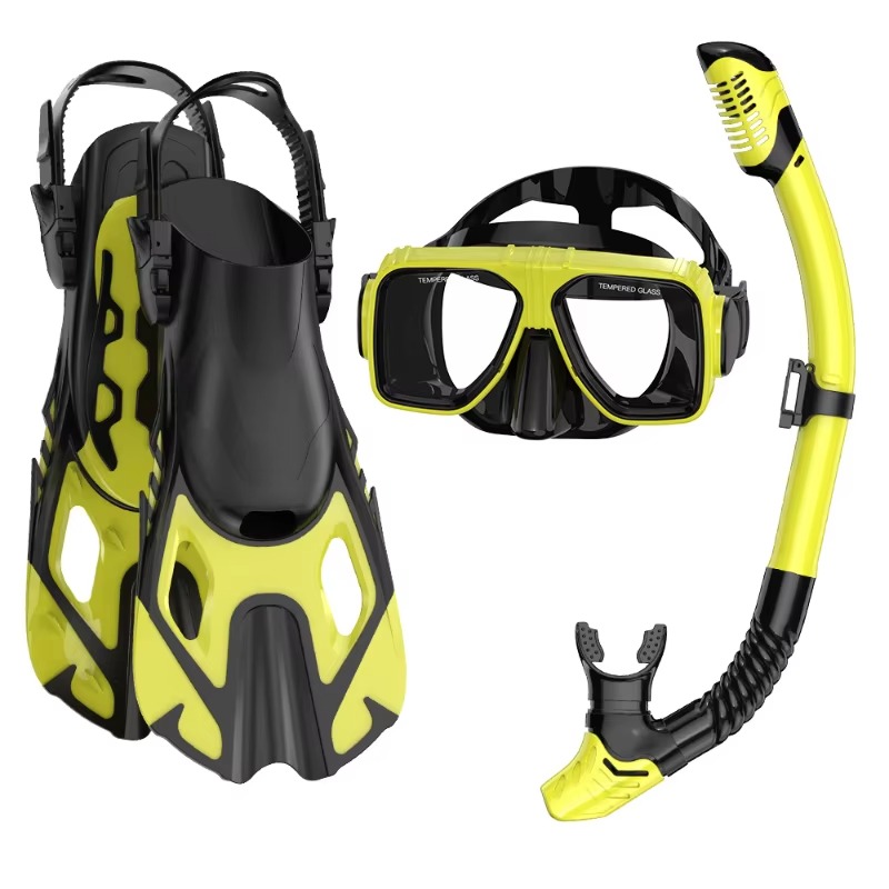 Snorkel Set - Kit Professionale per Snorkeling in 3