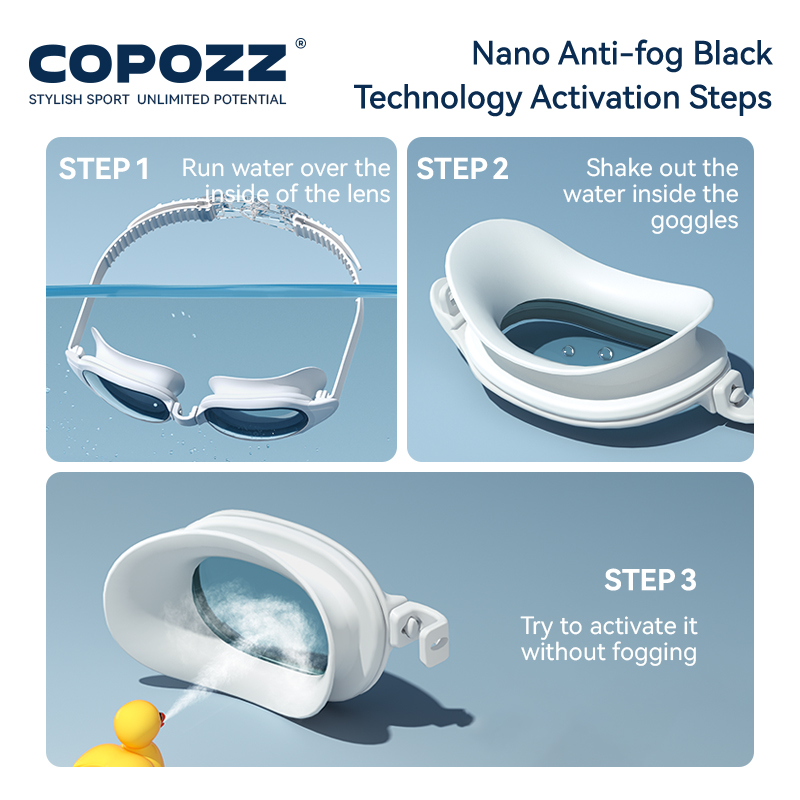 COPOZZ Miopia Occhialini da nu - Goggles Swim recensione e prezzo