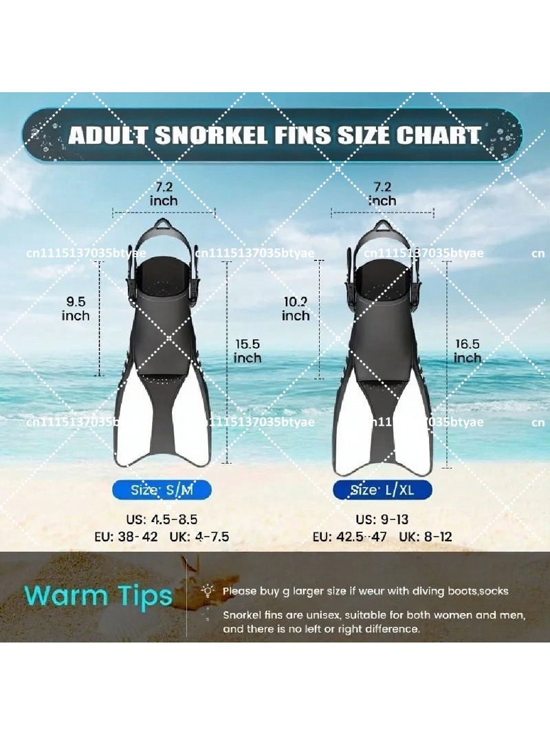 Pinne Professionali Regolabili - Snorkeling Gear recensione e prezzo
