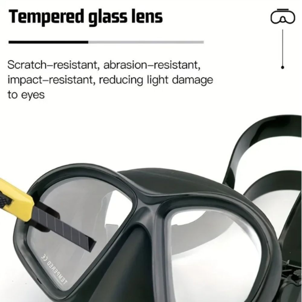 Maschera Subacquea in Vetro Te - Snorkel Set recensione e prezzo