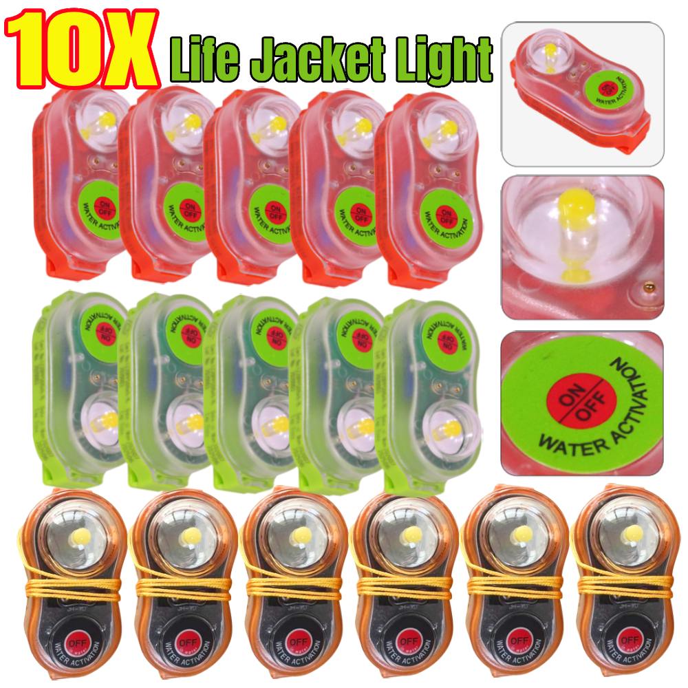 1-10 pezzi LED al litio giubbo - Life Jacket recensione e prezzo