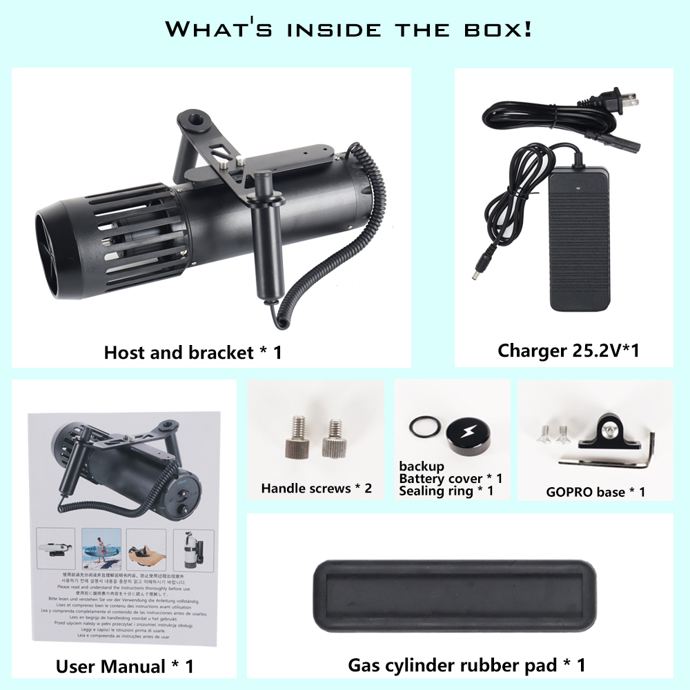 DCCMS Scooter Subacqueo, Attre - Snorkeling Gear recensione e prezzo