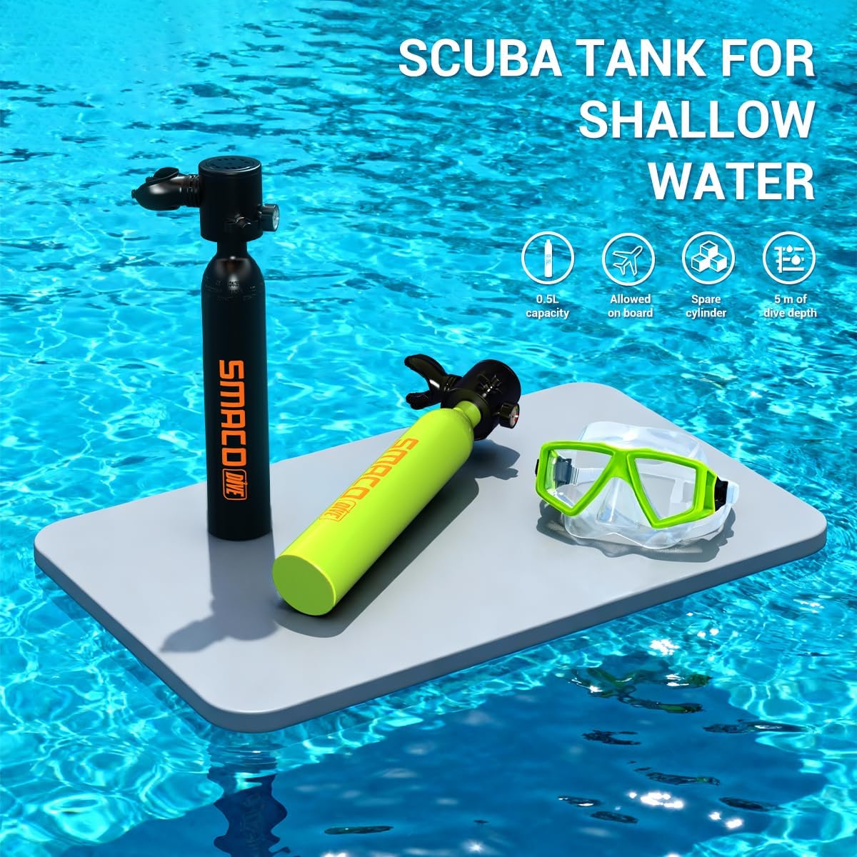 SMACO Mini Set per Immersioni  - Snorkel Set recensione e prezzo