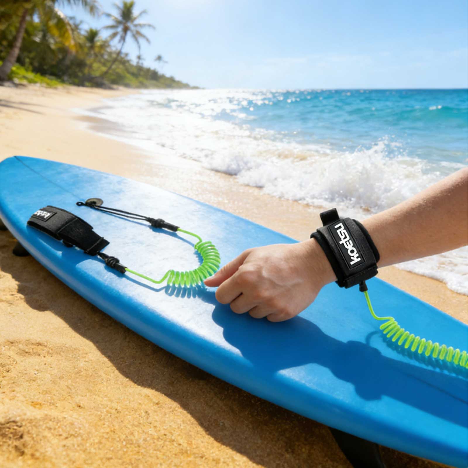 Corda di Sicurezza per SUP in  - Surfboard Leash recensione e prezzo